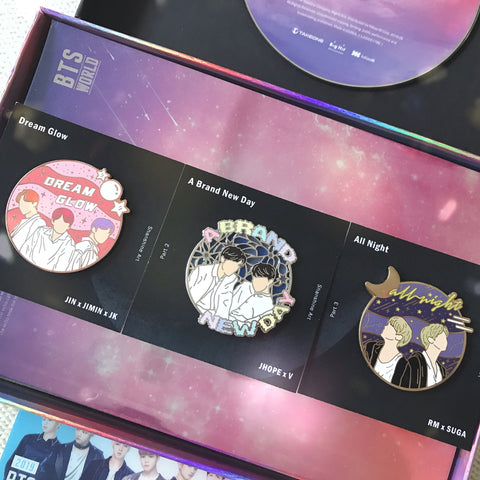 BTS WORLD OST SERIES Enamel Pin