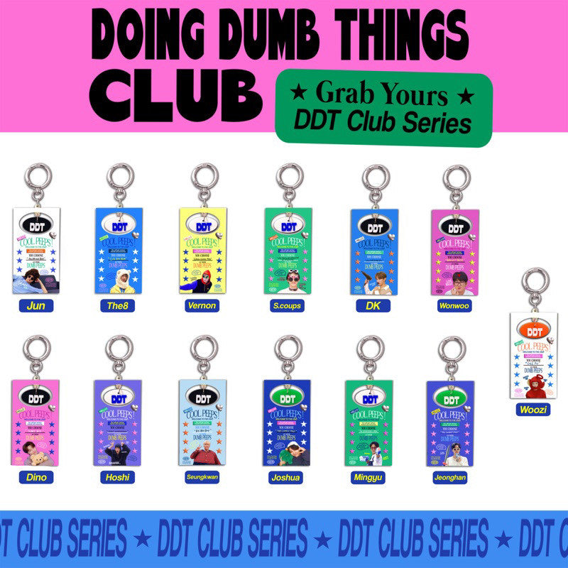 DDT Club Keychain Seventeen Ver
