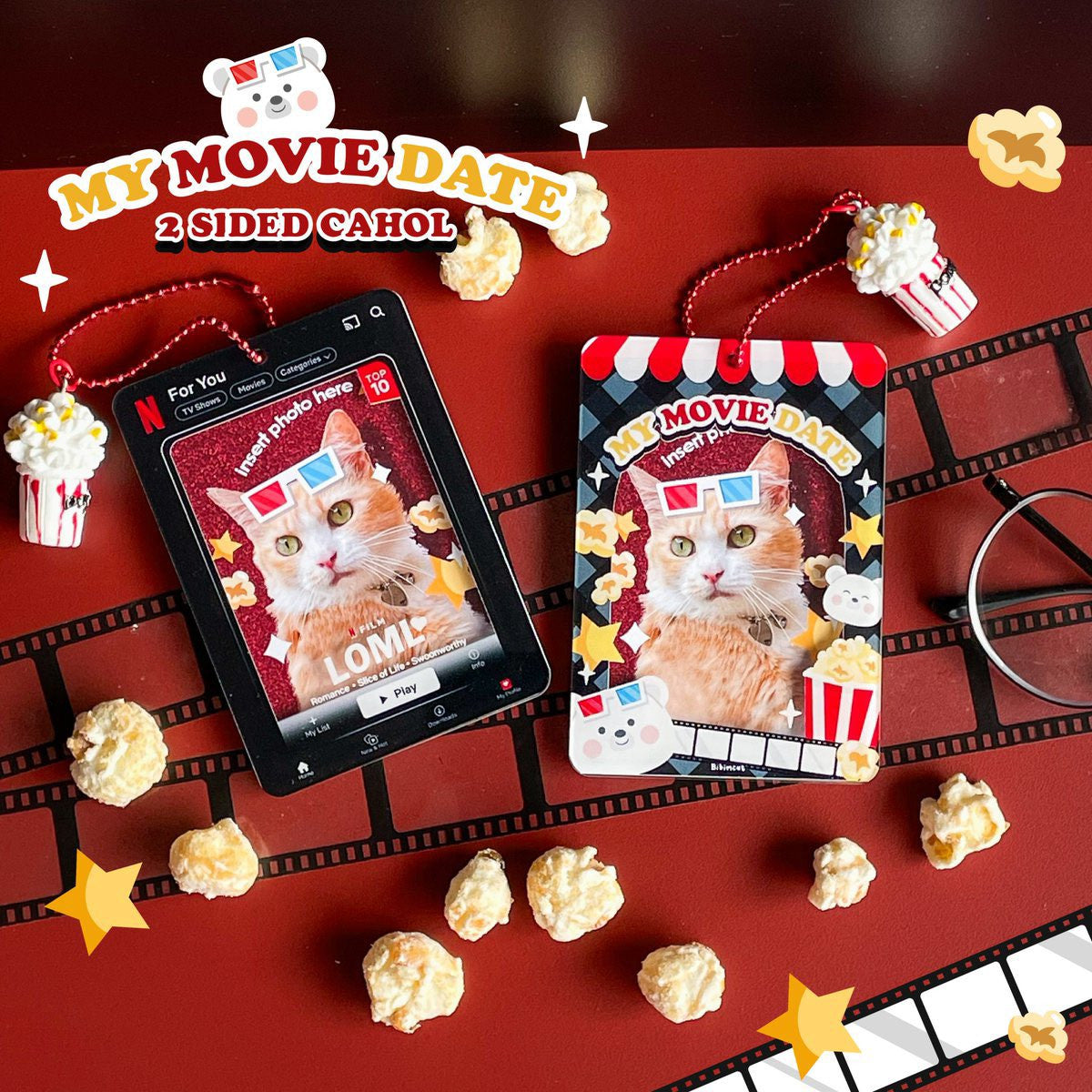 My Movie Date Photocard Holder Two Side