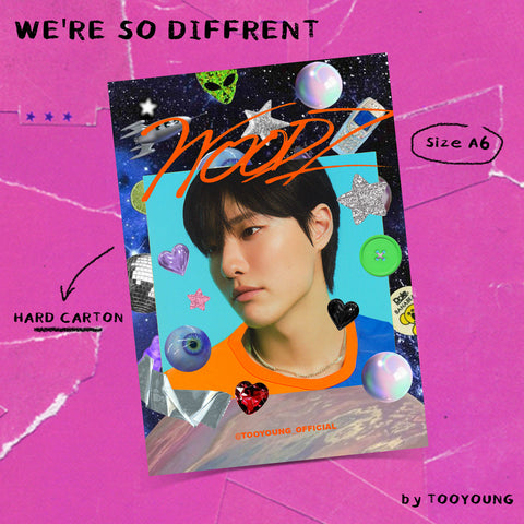 WE’RE SO DIFFERENT POST CARD