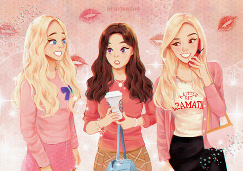 LOONA ODD EYE CIRCLE MEAN GIRLS ARTPRINT