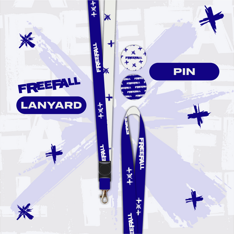 LANYARD AND PIN TXT FREEFALL