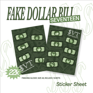 FAKE DOLLAR BILL SEVENTEEN