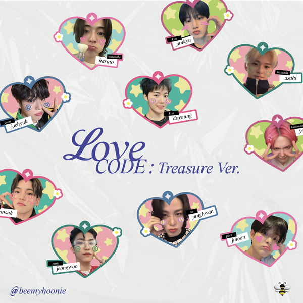 Love Code Keychain || Treasure Ver.
