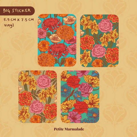 Petite Marmalade Sticker Pack - Wild Flowers 1