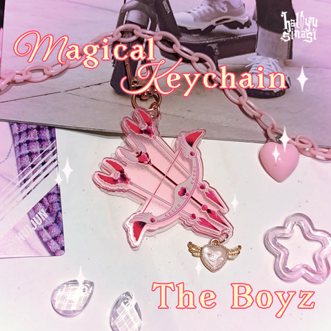Magical Keychain: The Boyz by Hallyusinasi