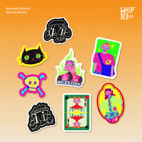 Sticker - Assorted Eclectic by WhoopDeDoo