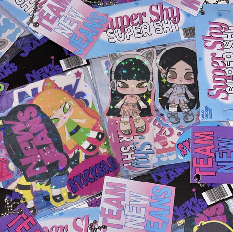 NEW JEANS HOLO STICKER PACK