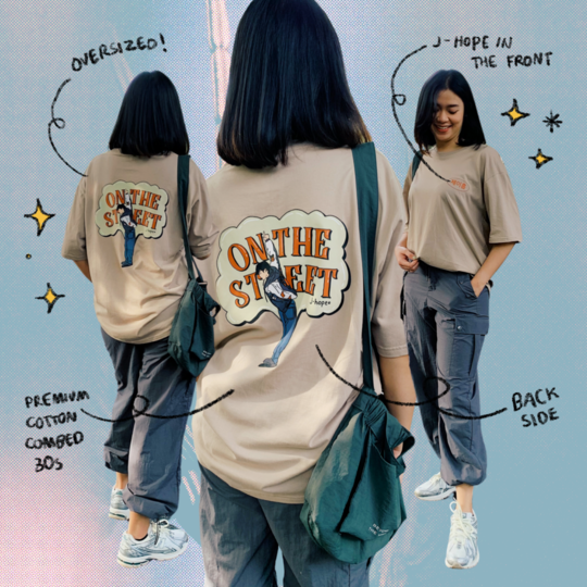 Hope On The Street Oversized T-shirt