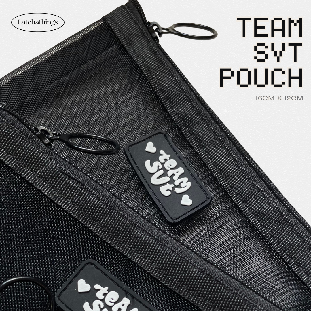 TEAM SVT Pouch by Latchathings