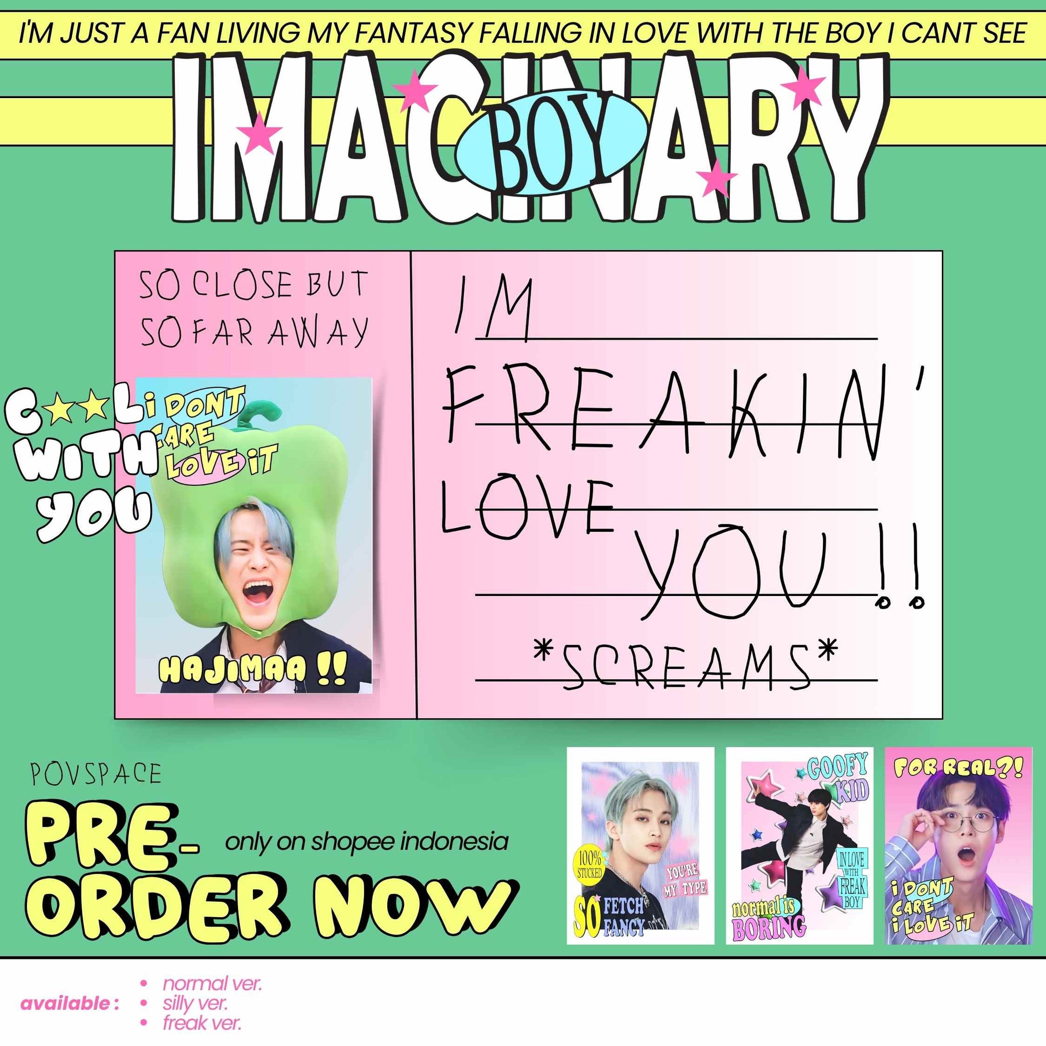 IMAGINARY BOY | ART PRINT| NCT VER
