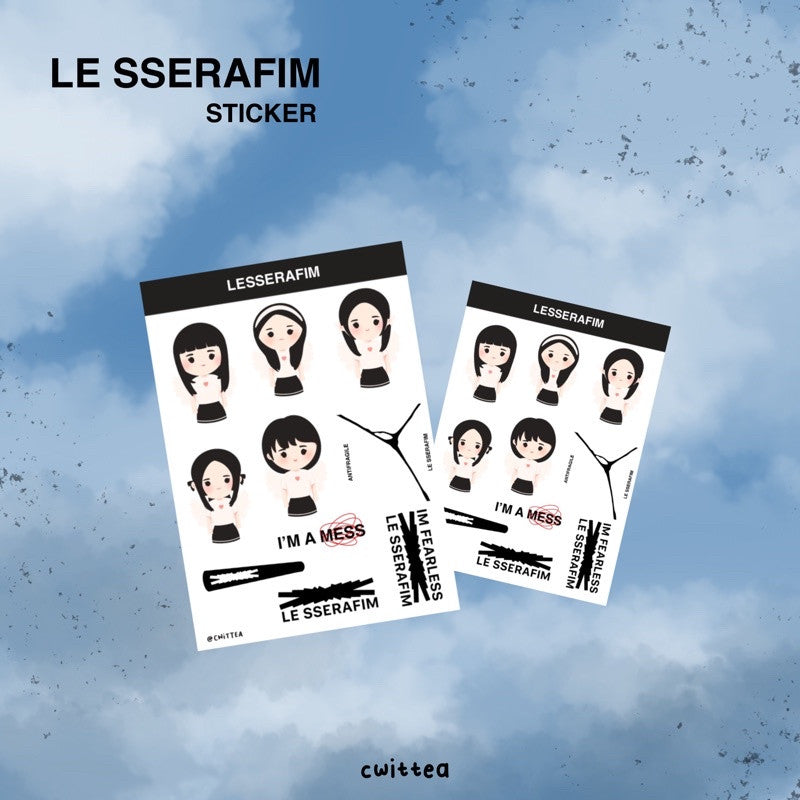 LESSERAFIM STICKER