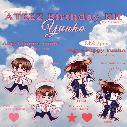 Fanmade ATEEZ Birthday Kit: Yunho
