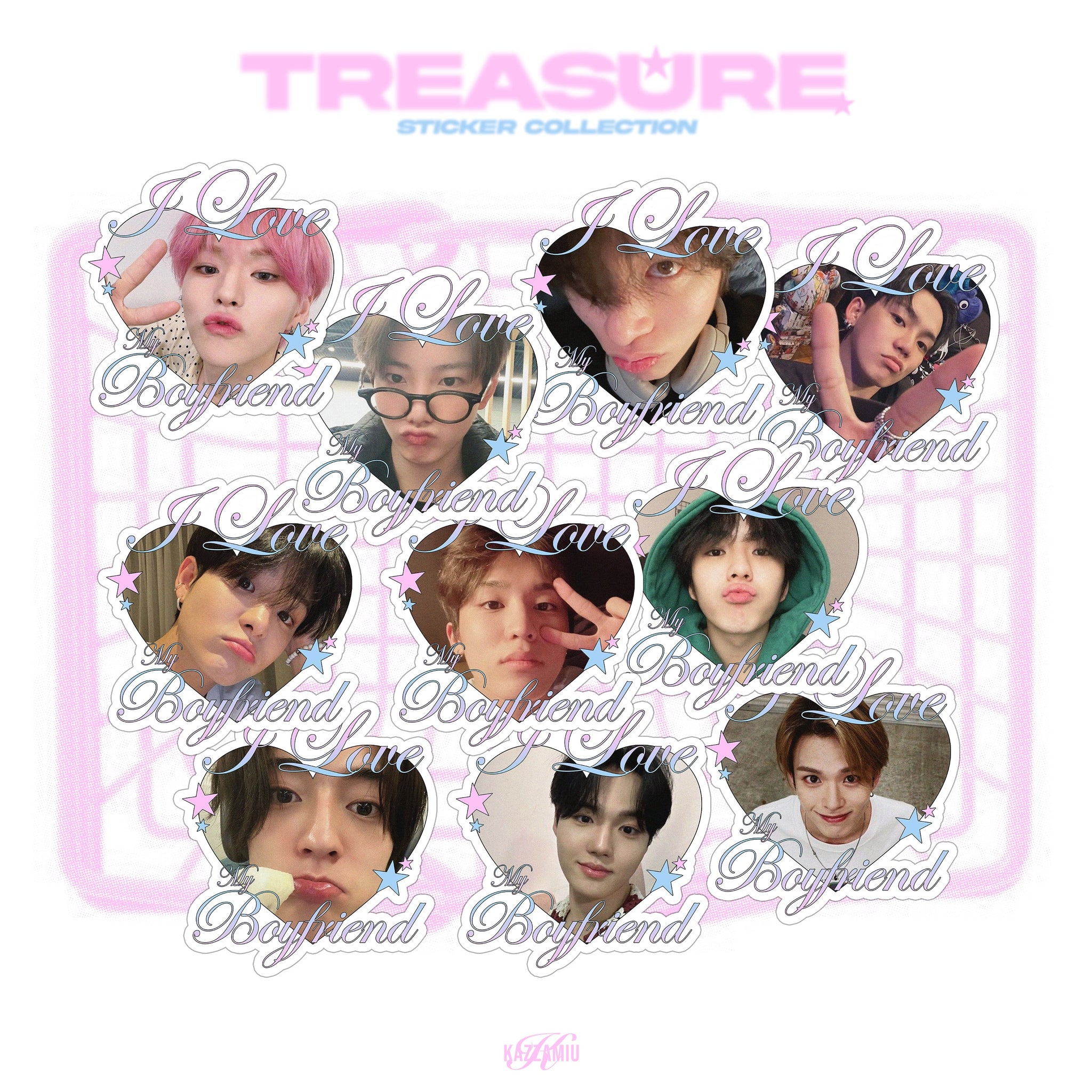 TREASURE - my BF sticker