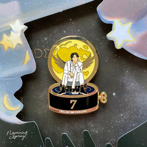 [Nevermind Spring] [INDIVIDUAL] MOTS 7 Music Box - Vocal Line Enamel Pin 🎼