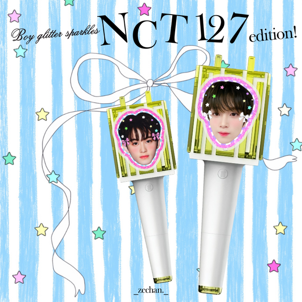 Epoxy NEOBONG `Boy Glitter Sparkles` NCT 127 Edition! for NCT Lightstick