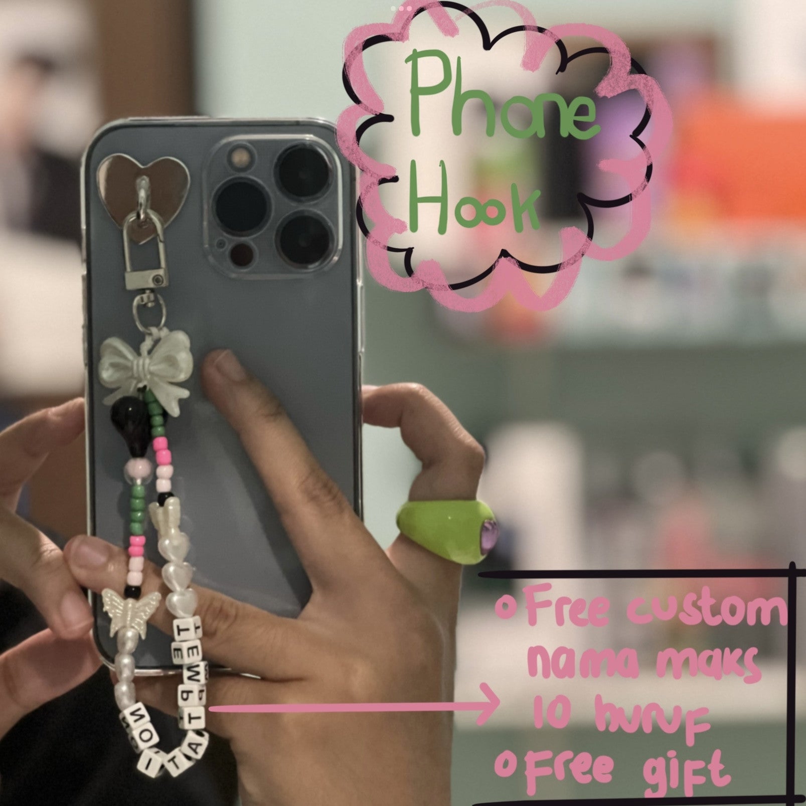 Phone Hook TEMPTATION inspo