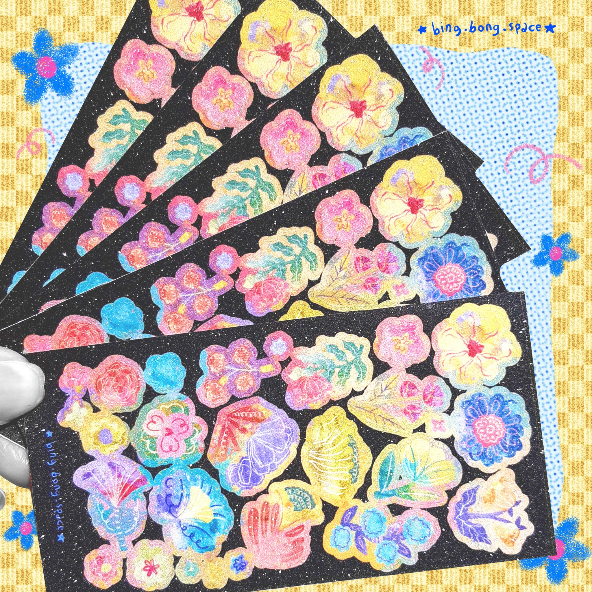 Sticker Sheet Blooming