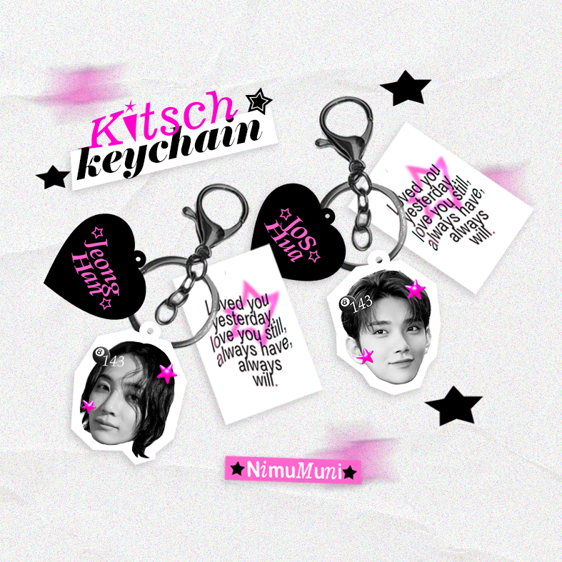 SEVENTEEN KITSCH KEYCHAIN