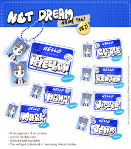 NCT Dream Name Tag Vol.2
