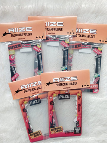 RIIZE🧡ACRYLIC PHOTOCARD HOLDER