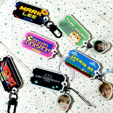 DREAMCADE: NCT Dream Keychain by dreaminsvtroom