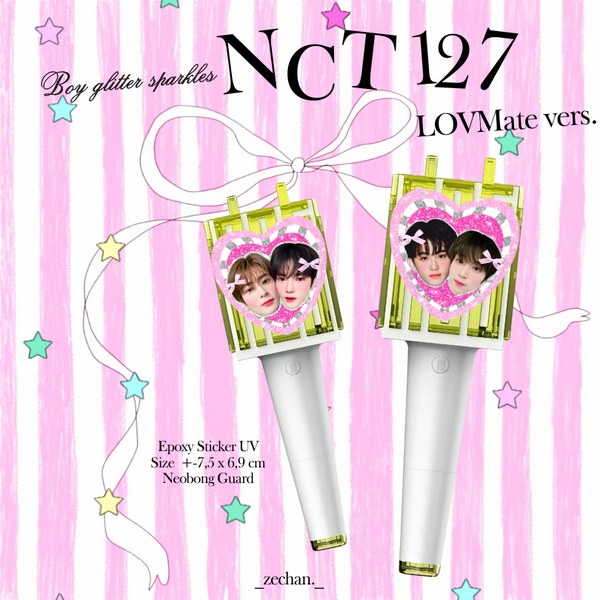 Epoxy NEOBONG `Boy Glitter Sparkles` NCT LOVMate! for NCT Lightstick