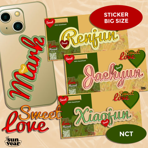 SWEET LOVE - Sticker Big Size - NCT