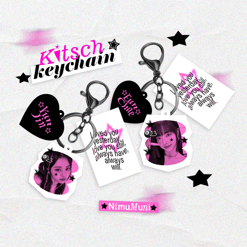 LE SSERAFIM KITSCH KEYCHAIN