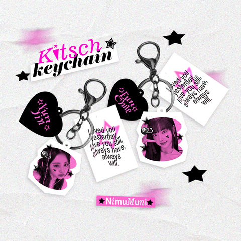 LE SSERAFIM KITSCH KEYCHAIN