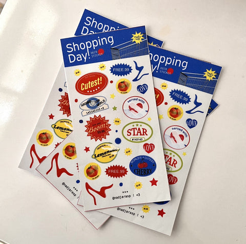Fruit Labels Deco Sticker Sheet