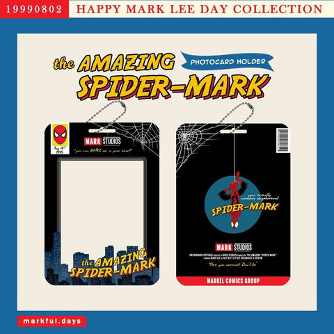 The Amazing Spider-MARK: acrylic photocard holder