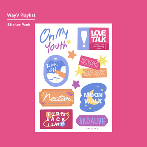 WayV Playlist NCT Sticker