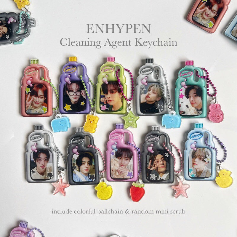 Enhypen Cleaning Agent Acrylic Keychain