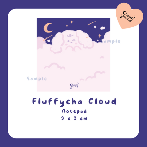 Fluffycha Cloud Notepad