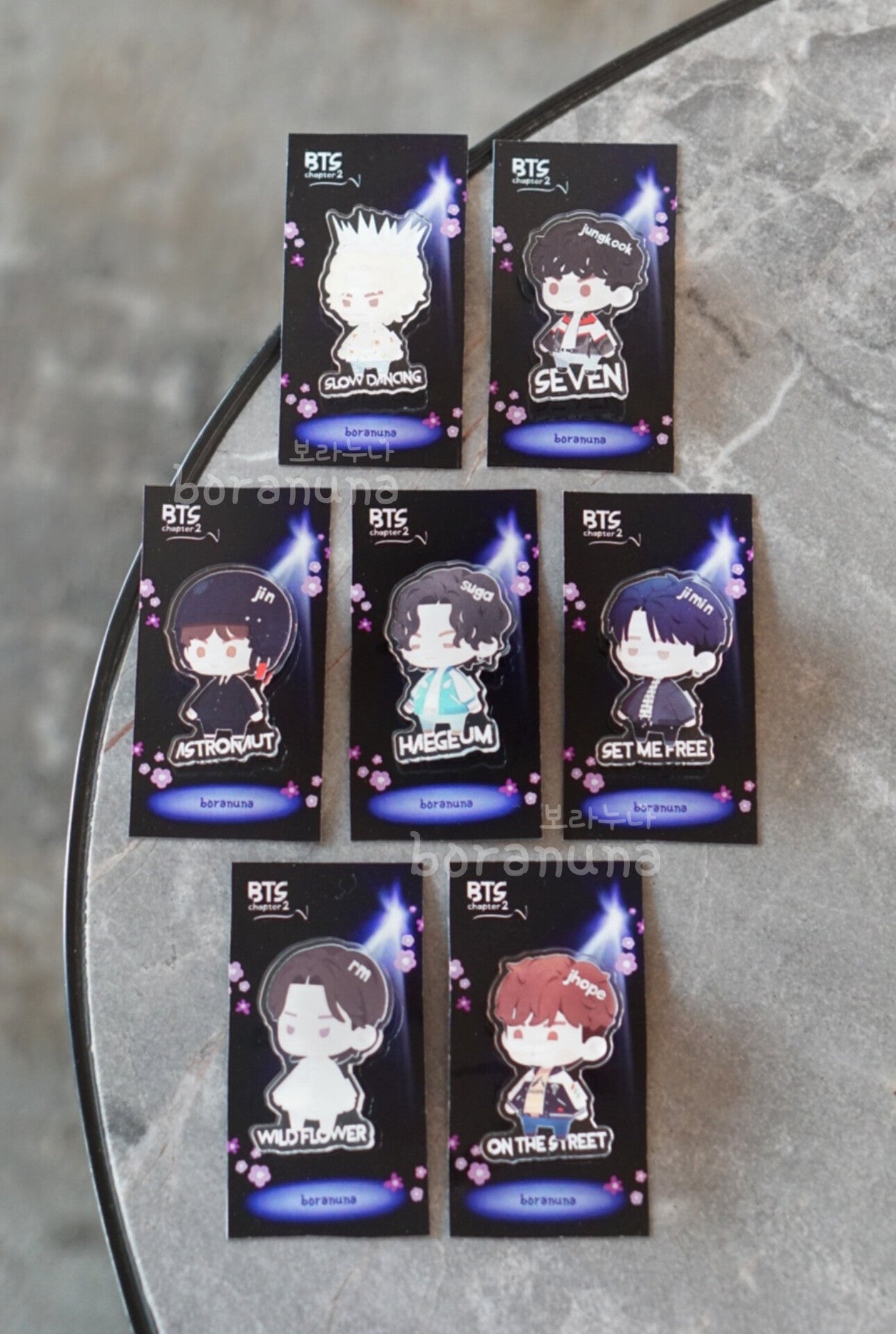 "BTS CHAPTER 2" MINI PIN