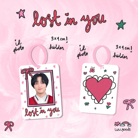 Lost in You Id Photo Holder