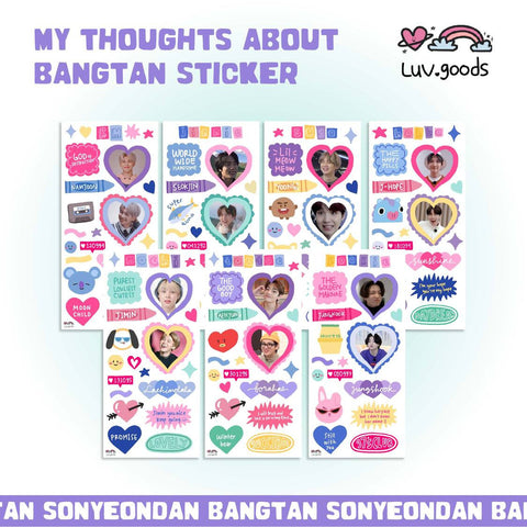 My Thoughts About: Bangtan Sticker