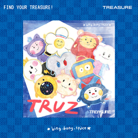 TRUZ Treasure Sticker