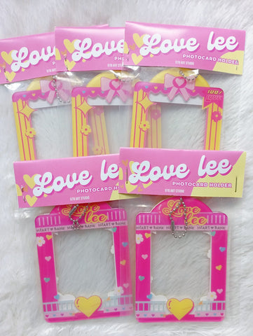 💘LOVE LEE💘 Acrylic Photocard Holder