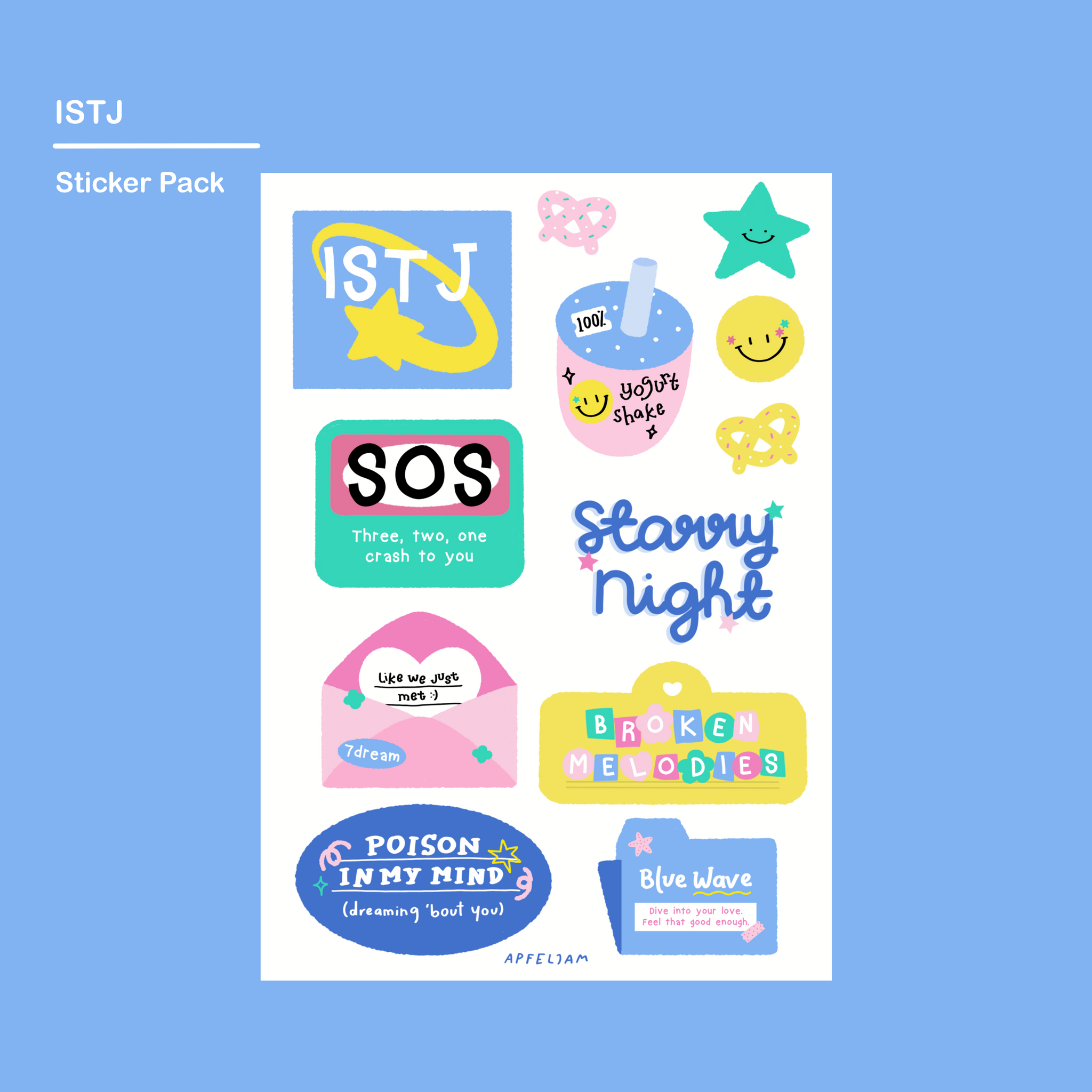 ISTJ NCT Sticker