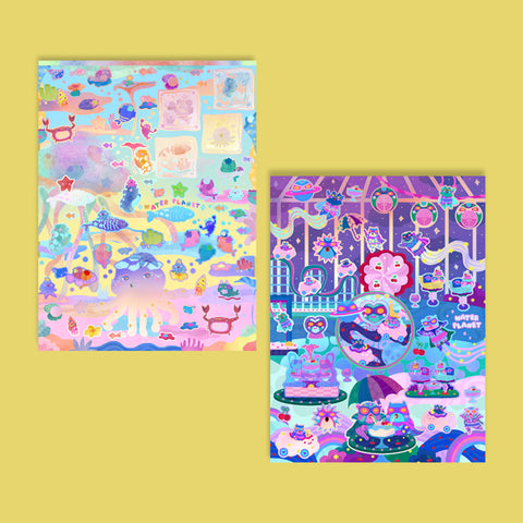 Giant Holo Sticker Sheet