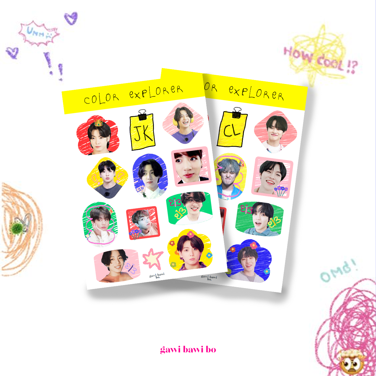 COLOR EXPLORER STICKER
