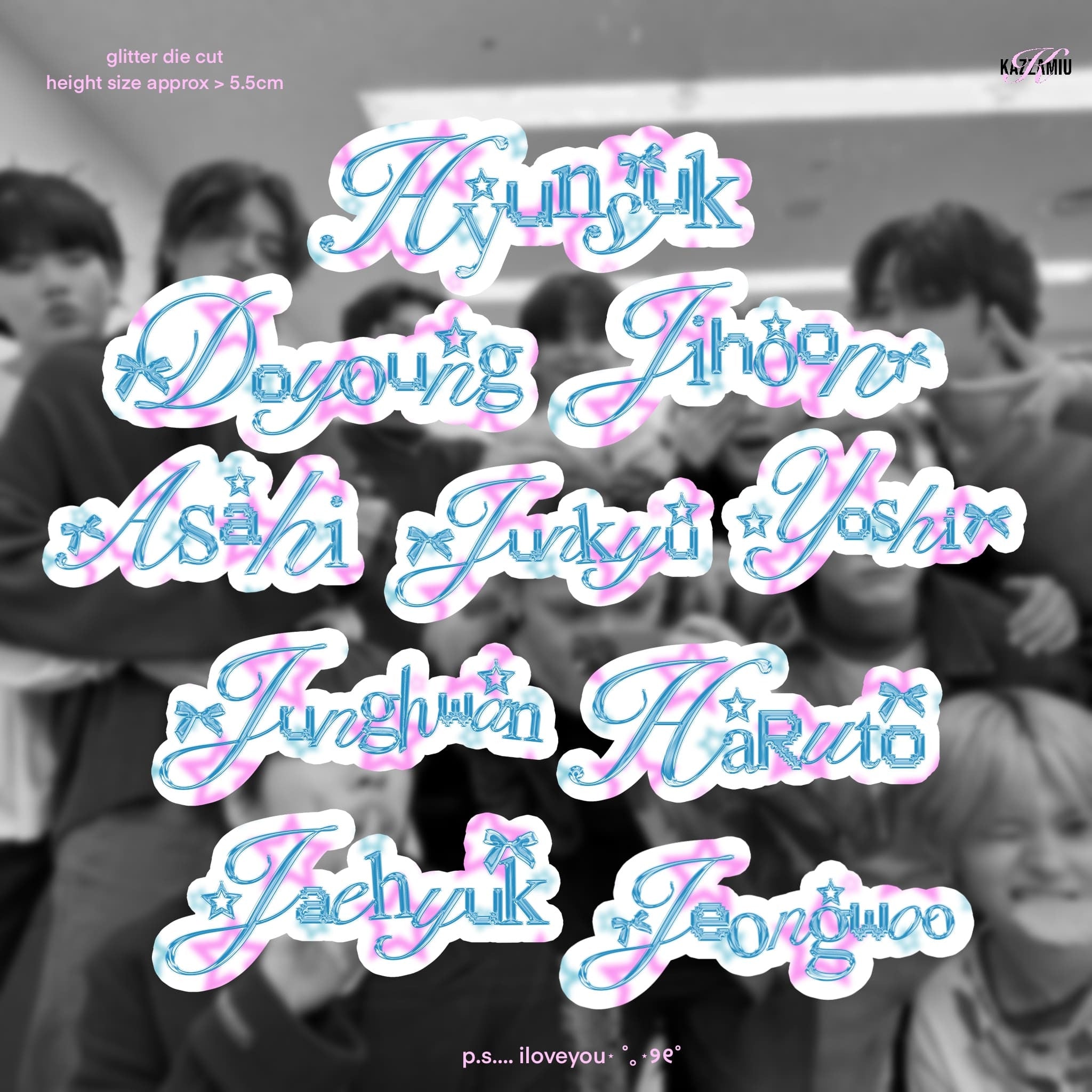 TREASURE / psily sticker