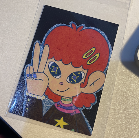 star peace sticker