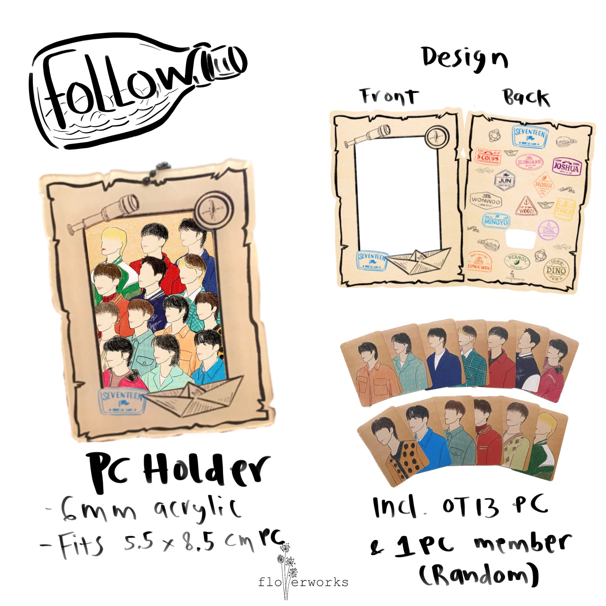 Follow: PC Holder Seventeen