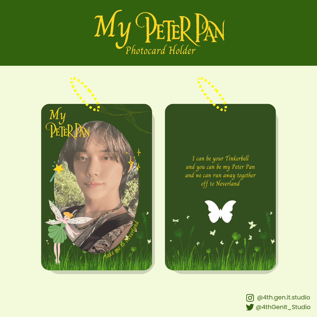 My Peterpan Photocard Holder
