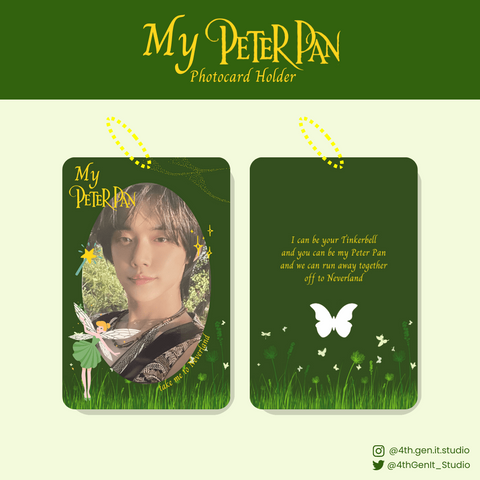 My Peterpan Photocard Holder