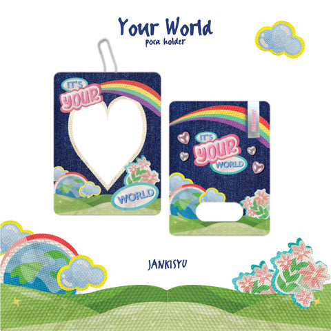 Your World Photocard Holder by JANKISYU