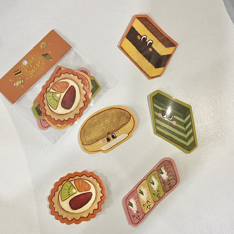 Jajan pasar sticker set